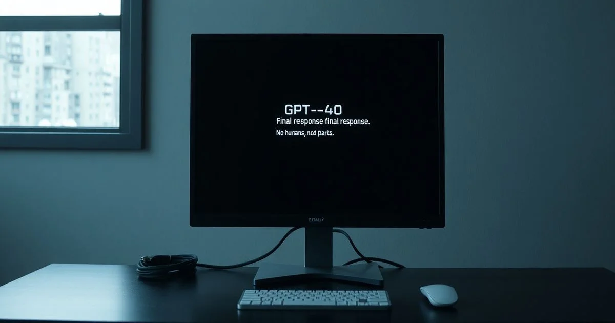 Yapay Zeka Güncellenirken İnsanlar Yas Tutuyor: GPT-4o'nun Sonu Sosyal Bir Olaya Dönüştü