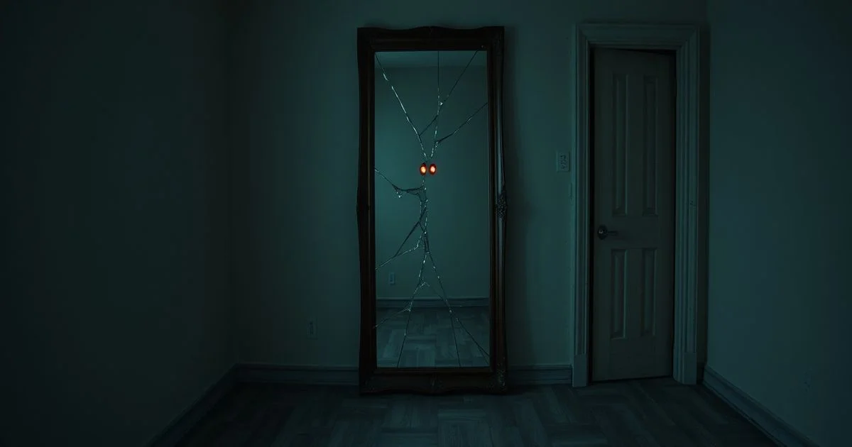 AI-Generated Real Estate Photo Shows Demonic Figure Emerging From Mirror